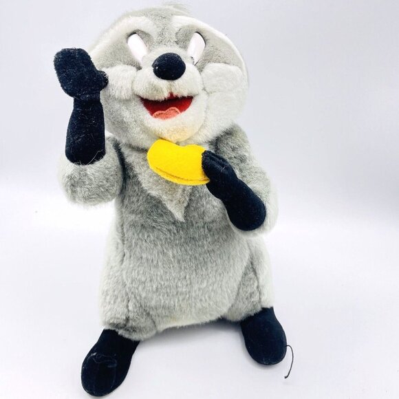 Disney Other - Vintage Disney Parks Meeko Plush Pocahontas Raccoon Articulated Head and Arms